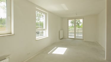 Remodeled living room work in progress.