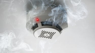 Smoke detector and smoke.