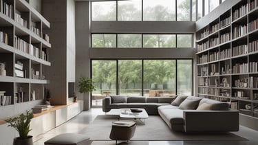 Elegant living room furniture crafted from natural wood