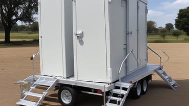 Volunteers planting trees in a local South African community park
