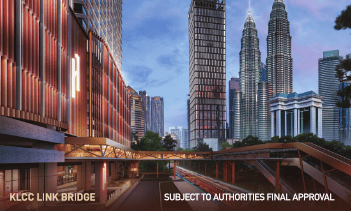 Armani Hallson KLCC Link Bridge