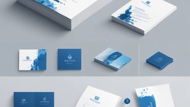 A social media manager planning content on a digital tablet