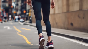 Close-up of a training plan with notes on progression and technique