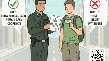 If police stop you with cannabis in Thailand, rules apply. Learn what officers can check, possible fines