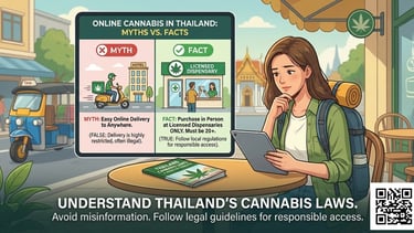 Online cannabis information in Thailand is often misleading. Learn the real myths and facts about legality