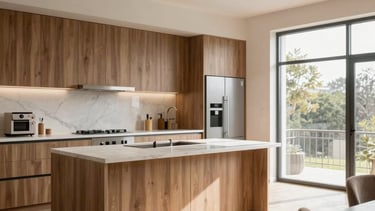 Cozy Scandinavian style interior renovation with fresh paint and natural light