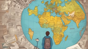 A group of international students chatting happily on a Japanese university campus