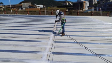 Impermeabilização telha metálica