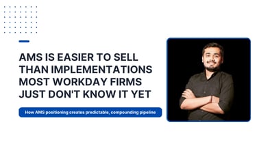 How AMS positioning creates predictable, compounding pipeline