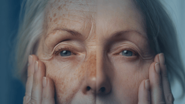 a woman with her hands Anti-Aging & Wellness Rejuvenation