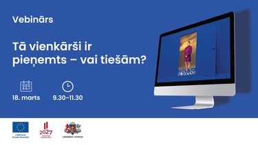 Attēlots uzaicinājums. Apraksts zemāk tekstā.