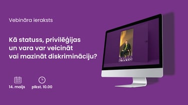 Vebināra ieraksta vizuālis, apraksts tekstā zemāk