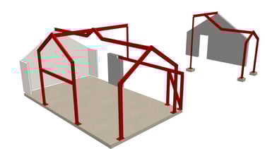 3D Model of Steelwork
