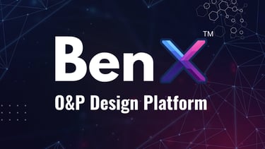 Prosthetic socket digital design using advanced BenX O&P design software