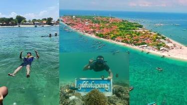 foto Gili Ketapang, ,  pulau kecil dan desa wisata yang terletak di Selat Madura, Kecamatan Sumberas