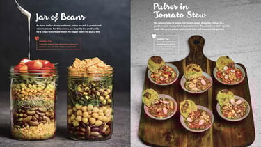 Story about pulses, a sustainable food, entitled Wonder Seeds, in the trend report Trendwatch Hotel 