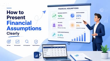 How to Present Financial Assumptions Clearly