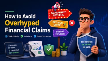 How to Avoid Overhyped Financial Claims