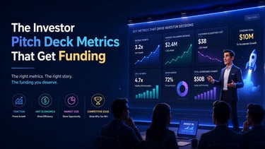 The Investor Pitch Deck Metrics That Get Funding