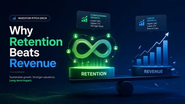 Investor Pitch Deck: Why Retention Beats Revenue