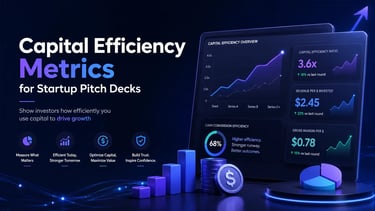 Capital Efficiency Metrics for Startup Pitch Decks