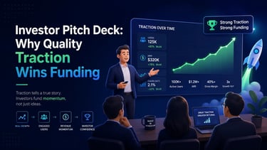 Investor Pitch Deck: Why Quality Traction Wins Funding