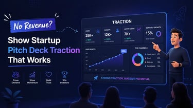 No Revenue? Show Startup Pitch Deck Traction That Works