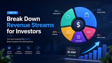 How to Break Down Revenue Streams for Investors