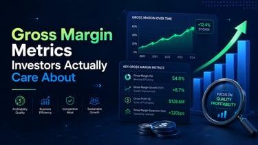 Gross Margin Metrics Investors Actually Care About