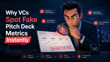 Why VCs Spot Fake Pitch Deck Metrics Instantly