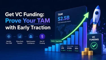Get VC Funding: Prove Your TAM with Early Traction