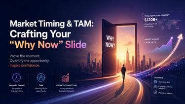 Market Timing & TAM: Crafting Your "Why Now" Slide
