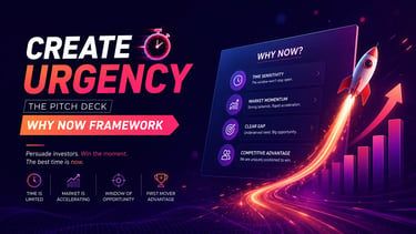 Create Urgency: The Pitch Deck Why Now Framework