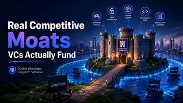 Real Competitive Moats VCs Actually Fund
