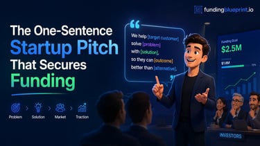 The One-Sentence Startup Pitch That Secures Funding