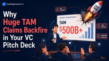 Why Huge TAM Claims Backfire in Your VC Pitch Deck