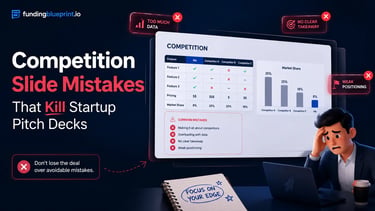 Competition Slide Mistakes That Kill Startup Pitch Decks