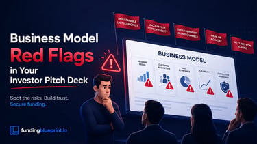 Business Model Red Flags in Your Investor Pitch Deck