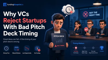Why VCs Reject Startups With Bad Pitch Deck Timing
