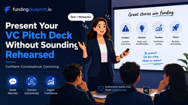 Present Your VC Pitch Deck Without Sounding Rehearsed