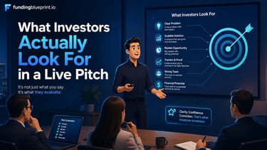 What Investors Actually Look For in a Live Pitch