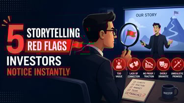 5 Storytelling Red Flags Investors Notice Instantly