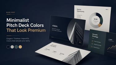Minimalist Pitch Deck Colors That Look Premium
