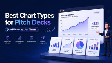 Best Chart Types for Pitch Decks (And When to Use Them)