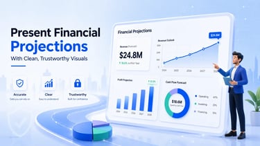Present Financial Projections With Clean, Trustworthy Visuals