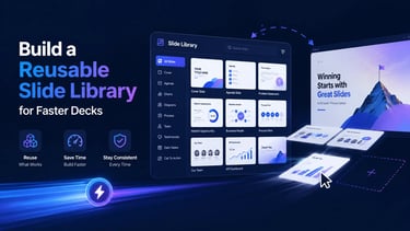 Build a Reusable Slide Library for Faster Decks