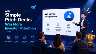 Why Simple Pitch Decks Win More Investor Attention