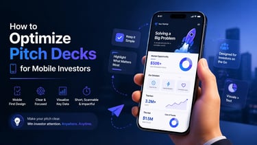 How to Optimize Pitch Decks for Mobile Investors