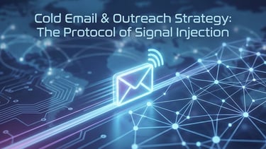 Cold Email & Outreach Strategy: The Protocol of Signal Injection
