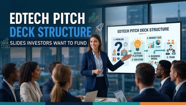 EdTech Pitch Deck Structure: Slides Investors Want to Fund